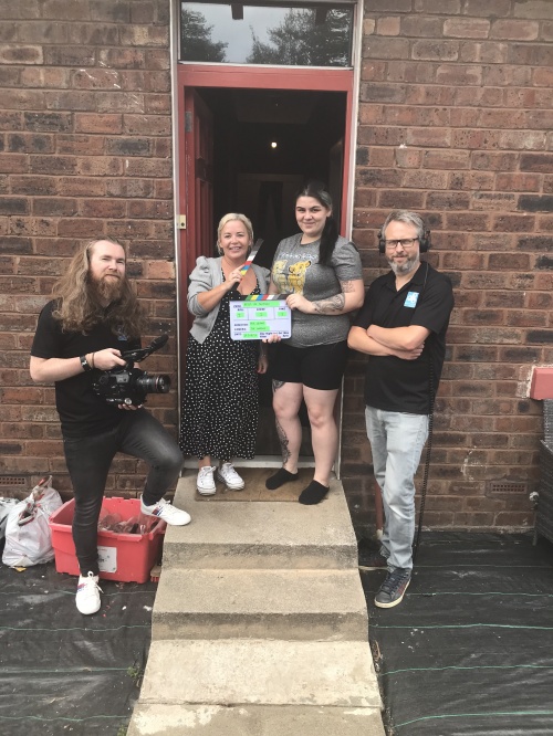 And that a wrap. Filming day completed for our house project film